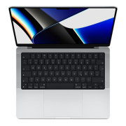 Apple MacBook Pro (2021) 14 Zoll M1 Pro (8-Core CPU + 14-Core GPU) 32GB RAM 8TB SSD silber (96W Netzteil)