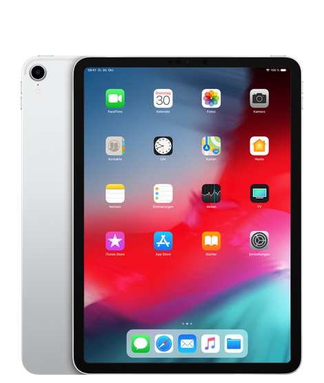 Apple iPad Pro (2018) 11 Zoll 64GB WiFi silber