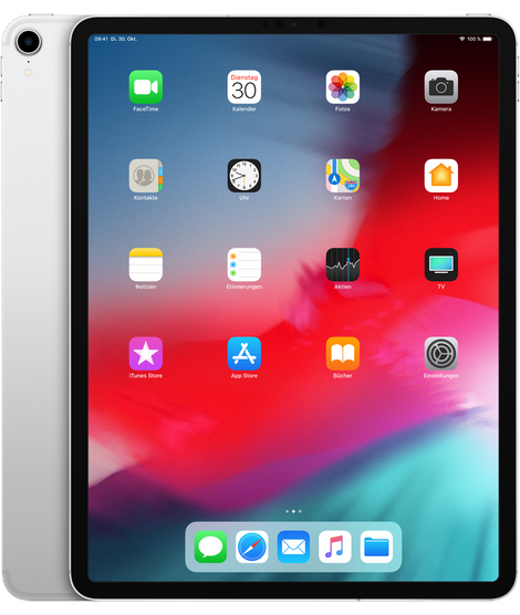 Apple iPad Pro (2018) 12,9 Zoll 256GB WiFi silber